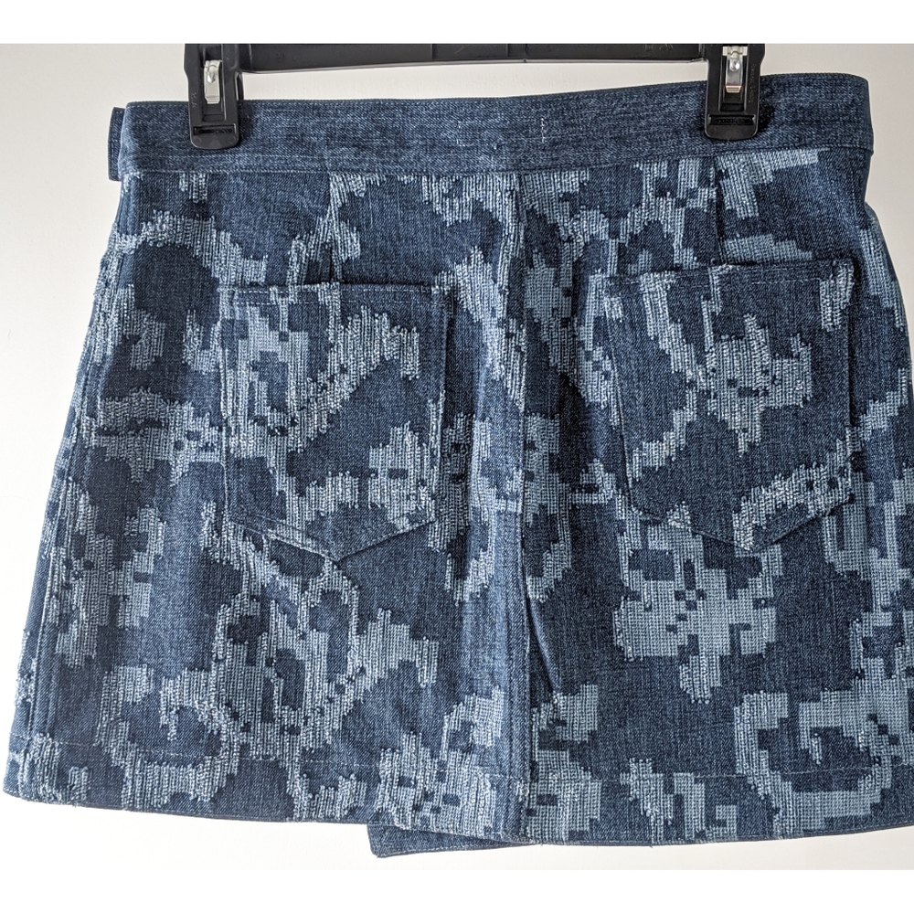 Rag & Bone Denim Marina Wrap Skirt - Picture 8 of 9